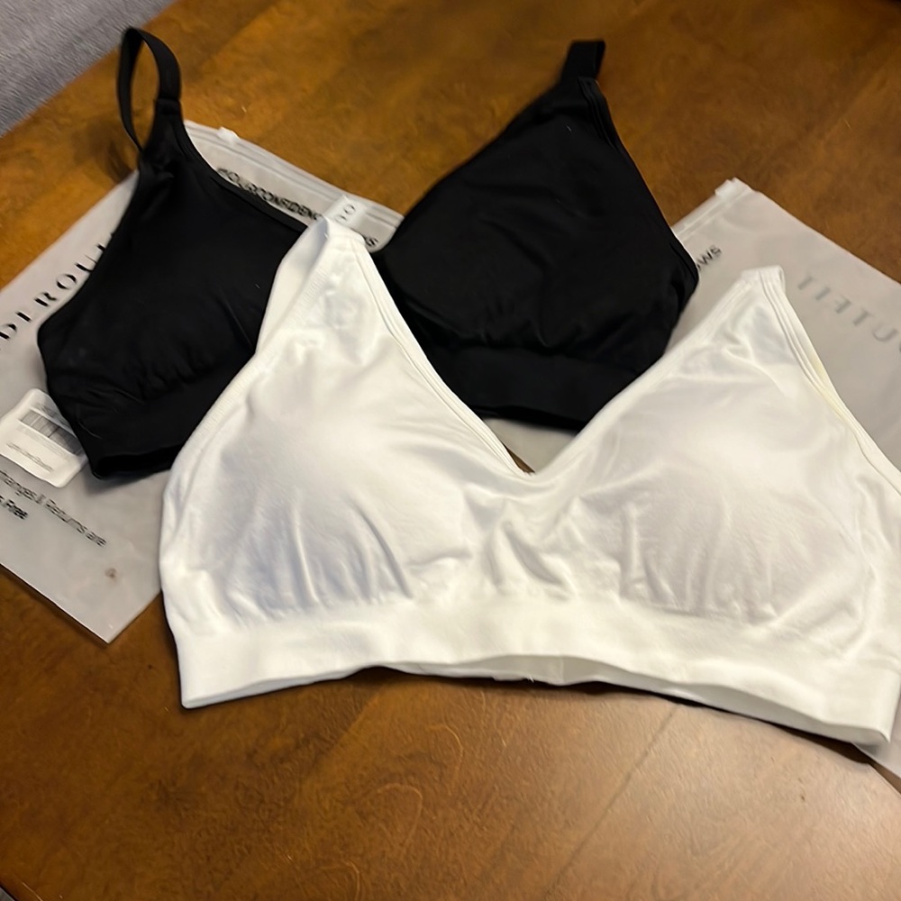 Underoutfit lightly lined bralettes